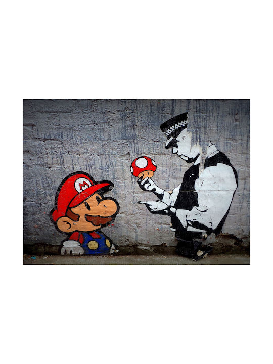 I-gallery Πίνακας Αντίγραφο του Banksy σε Καμβά 150x100cm