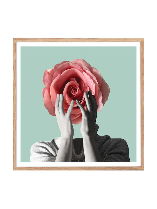 Walls Poster Κάδρο Ξύλινο 80x80cm