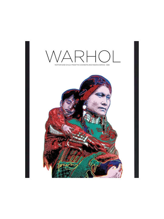 Walls Mother And Child Κάδρο Αντίγραφο του Andy Warhol Ξύλινο 30x40cm