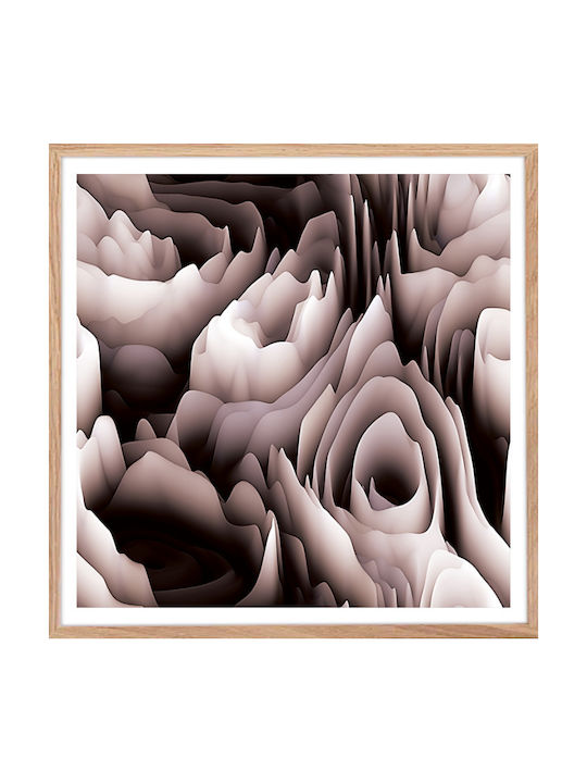 Walls Wooden Frame Poster 60x60cm