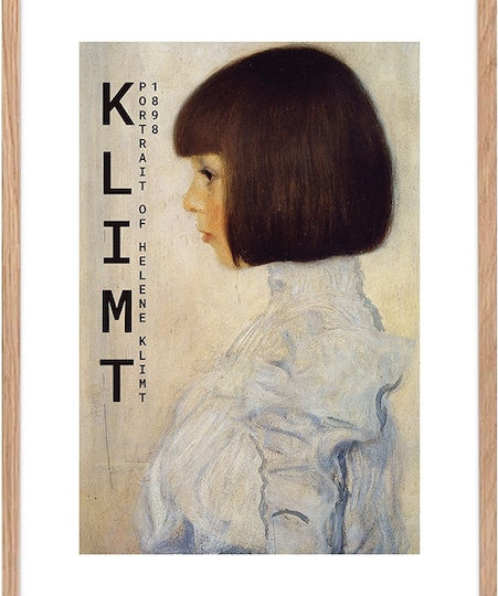 Walls Poster Αντίγραφο του Gustav Klimt Ξύλινο Walls Poster Αντίγραφο του Gustav Klimt Ξύλινο