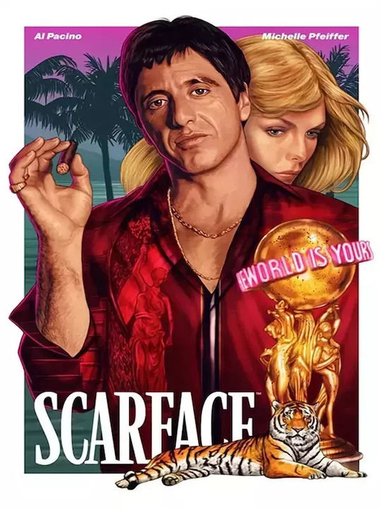 Scarface Κάδρο Ξύλινο 21x30cm