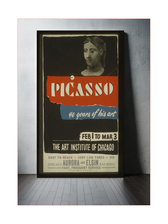 Picasso Art Exhibition--40 Years Of His Art 1 Painting on Canvas 100x150cm