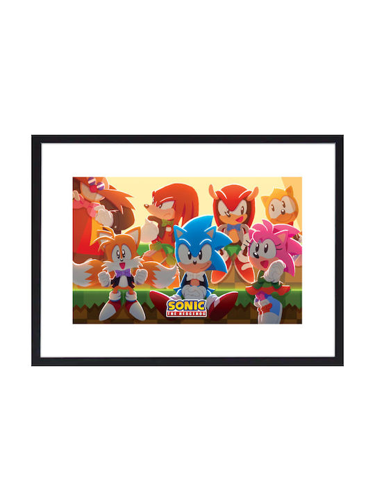 Walls Poster Frame Wooden black frame 100x70cm