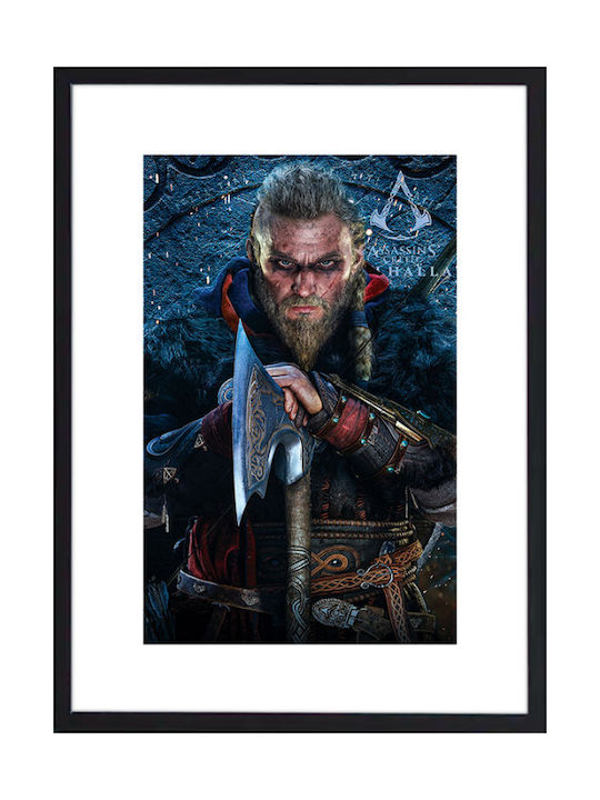 Walls Grupo Erik With Eivor Axe Frame Wooden black frame 60x90cm