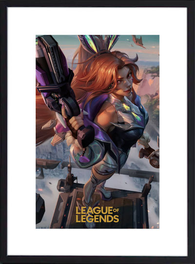 Walls Miss Fortune Wooden Black Frame 20x30 cm