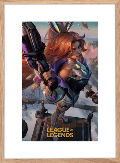 Walls Miss Fortune Wooden Natural Frame 40x50 cm