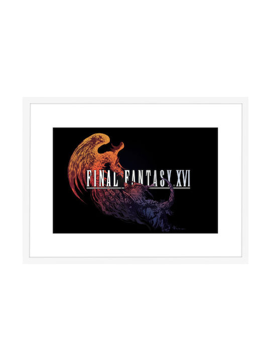 Walls Final Fantasy Xvi Рамка Дърво white frame 50x40см