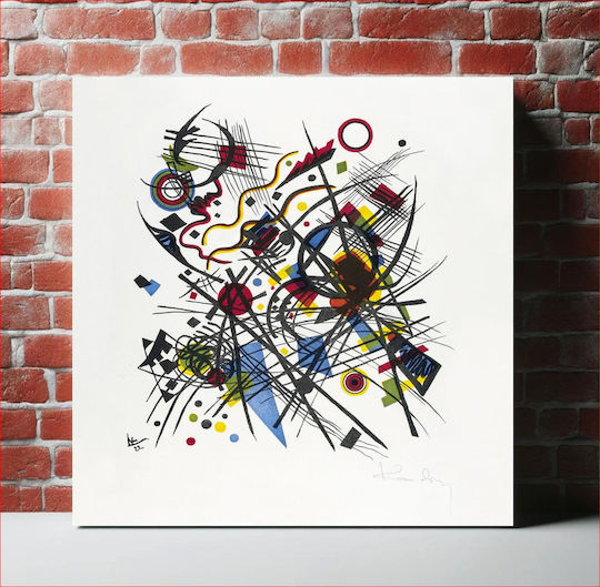 Lithograph for Canvas 110x110 cm
