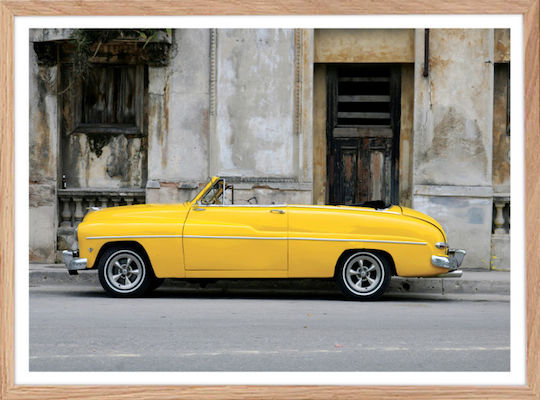 Walls Retro Rides Hölzener Naturrahmen 20x15 cm