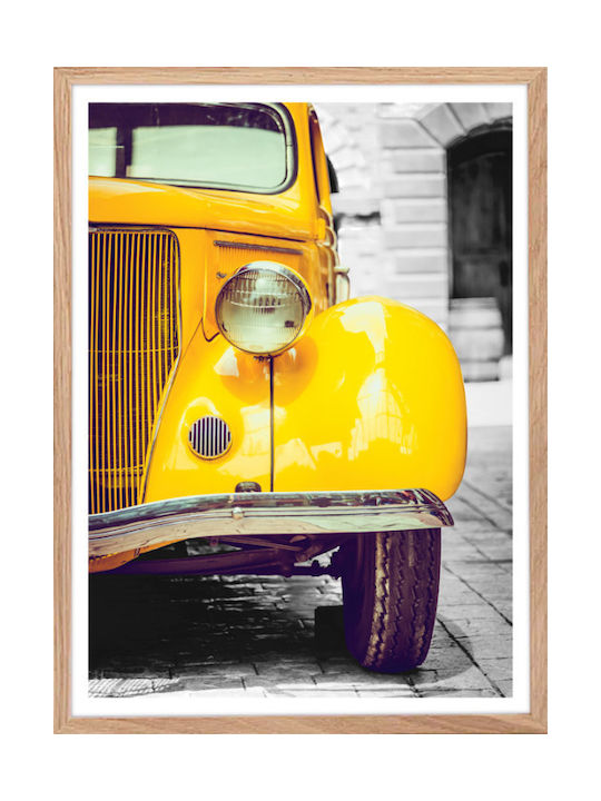 Walls Poster Retro Rahmen Holz natural frame 15x20cm