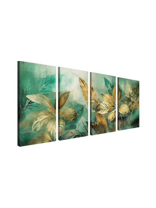 Naklejkomania De patru ori Tablou pe Pânză 60x120cm