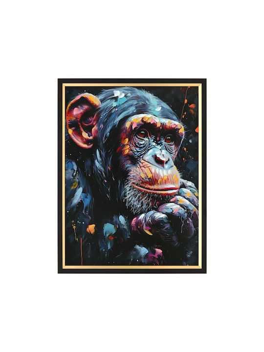 HomeMarkt Monkeys Canvas Print Картина Платнен 64x84см