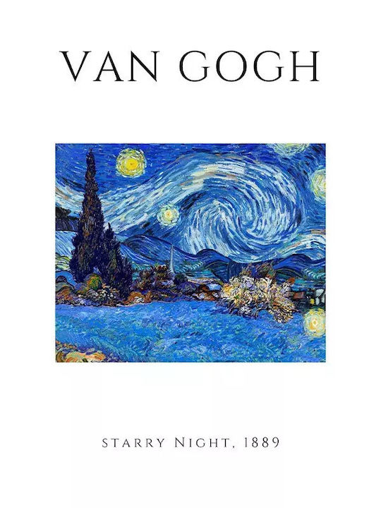 Poster Van Gogh Starry Night Art003 21cm X 30cm