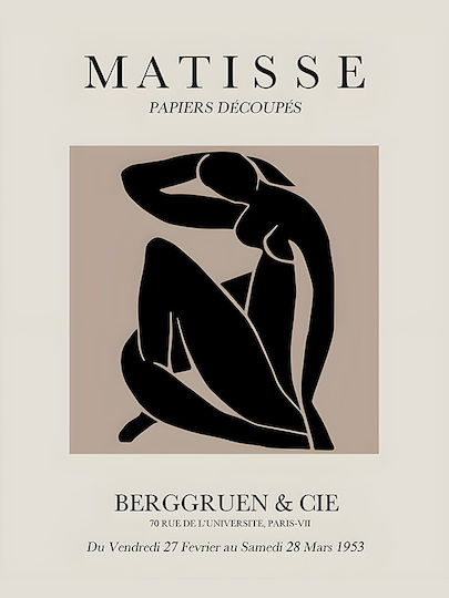 Poster Matisse Papiers Découpés Art049 60cm X 90cm