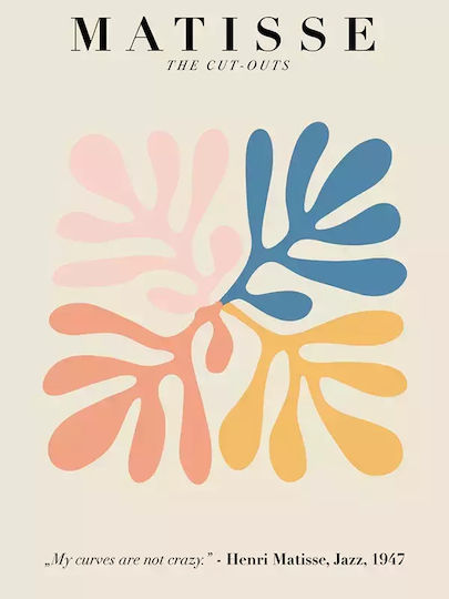 Matisse The Cut-outs A σε Καμβά