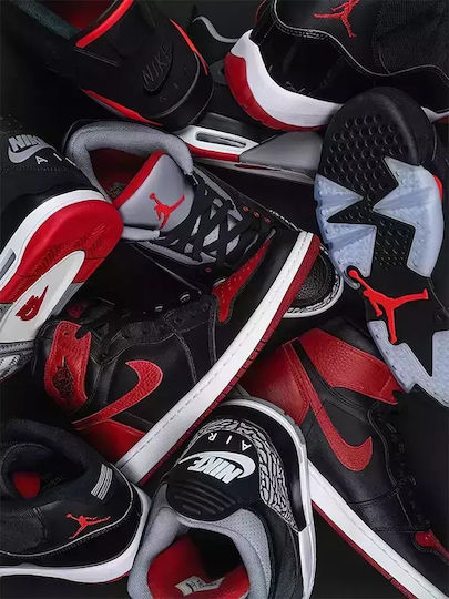 Poster Jordan Sneakers Kds012a 21cm X 30cm Λευκό Κάδρο Pvc 18x24