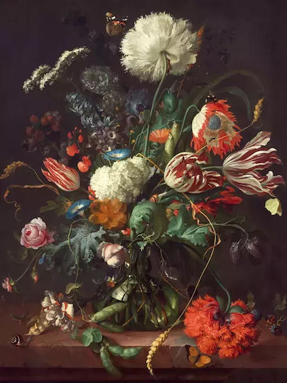 Poster Vase Flowers Jan Davidsz De Heem Pst099 21cm X 30cm Λευκό Κάδρο Pvc 18x24 Poster Vase Flowers Jan Davidsz De Heem Pst099 21cm X 30cm Λευκό Κάδρο Pvc 18x24