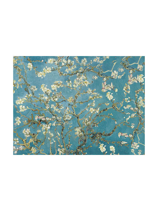 Poster Van Gogh Almond Blossom Art104 21cm X 30cm Λευκό Κάδρο Pvc 18x24
