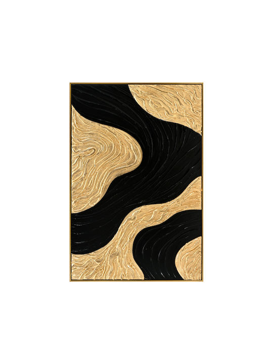 Tablou 3D de Perete Fb94548.02 Ramă Bej - Designuri Handmade 62x4.5x92cm