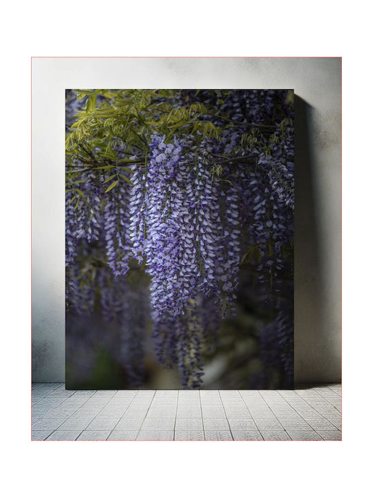 Wisteria Flowers Painting 80x120