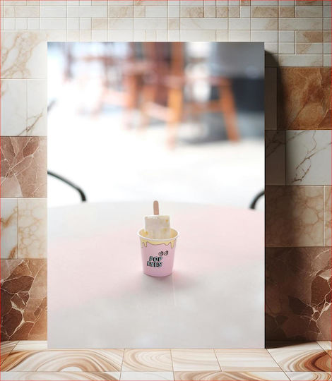 Ice Cream In Pop Eyes Cup Παγωτό Σε Pop Eyes Cup