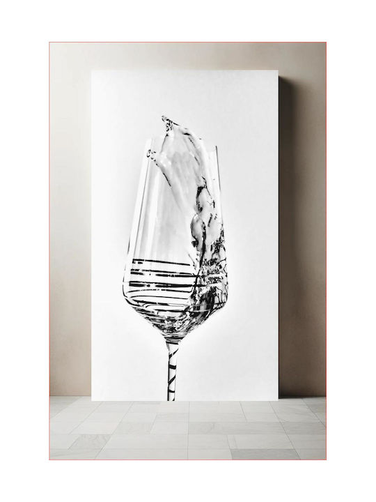 Splashing Wine Glass Painting 100x150