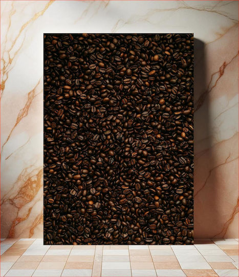 Coffee Beans Κόκκοι Καφέ σε Καμβά 80x120 cm Coffee Beans Κόκκοι Καφέ σε Καμβά 80x120 cm