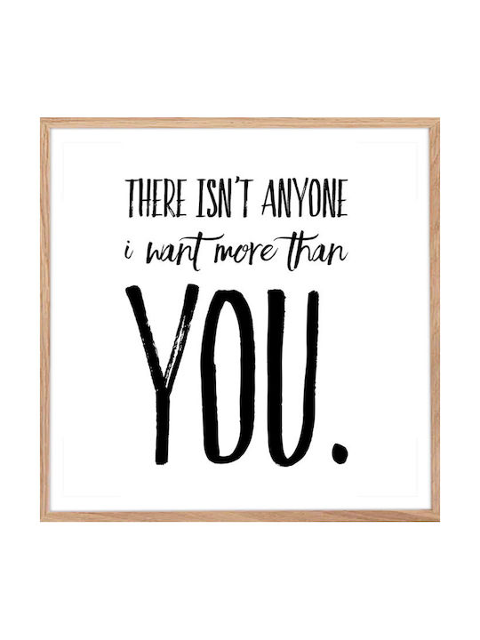 Poster You Poster Natural Wooden Frame Saint 60x60cm