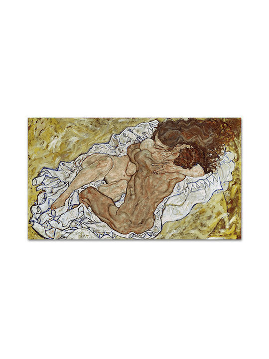 Canvas Egon Schiele Seated Couple 96x167
