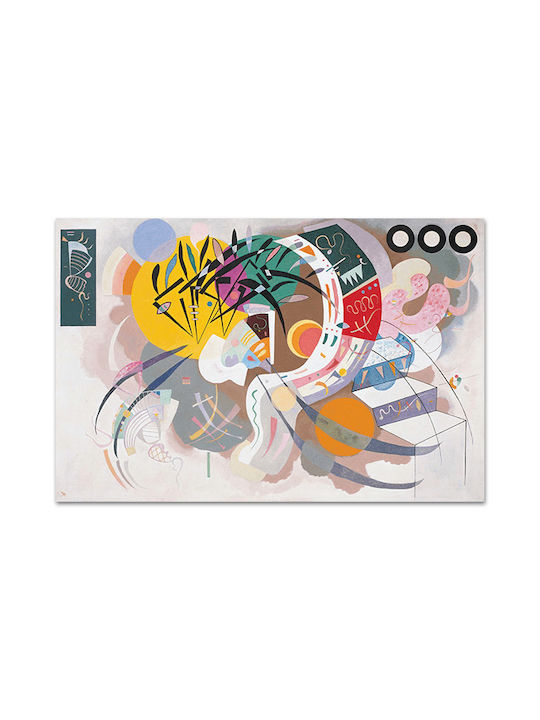 Canvas Wassily Kandinsky Dominant Curve 96x145
