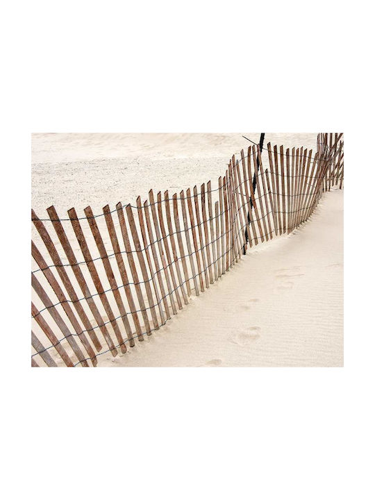 Poster Fence Pst25207 30cm X 40cm Κορνίζα Σκούρο Φυσικό Ξύλου Καφέ