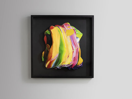 Cromatismo 214094 – Acrylbild aus Papier und Polystyrol mit Rahmen