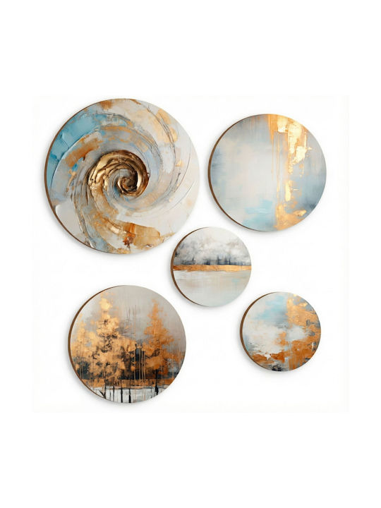 Tablouri Decorative Moderne Pentru Dormitor Cameră Decorațiune Aurie Living