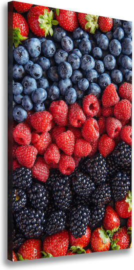 Canvas Painting Living Room Everyday Decoration Wild Fruits 50x100 Cm