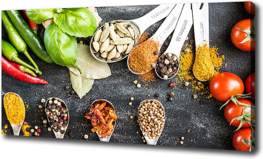 Decorative Wall Canvas Painting High Quality Spice Mix 100x50 Cm