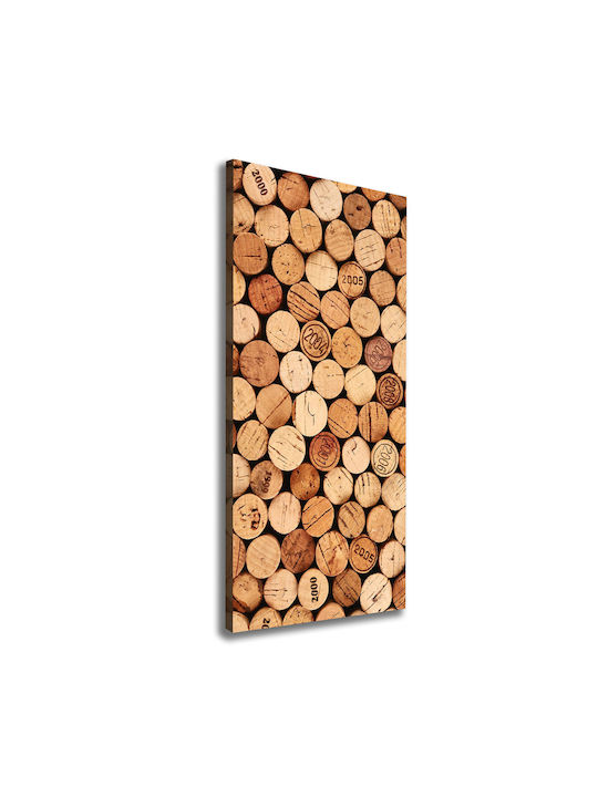 Panou De Perete Pânză Materiale De Înaltă Calitate Dopuri De Vin 50x125 Cm