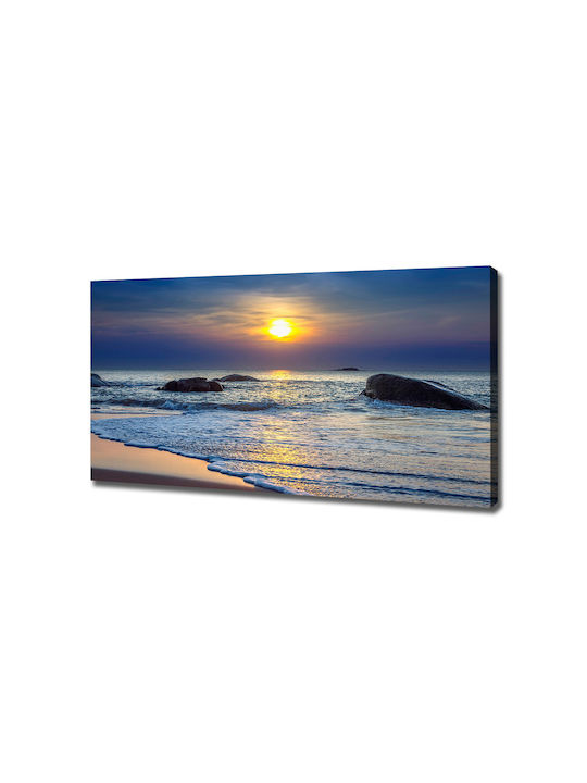 Tablou Canvas Casă Decor Elegant Apus De Soare Mare 120x60 Cm