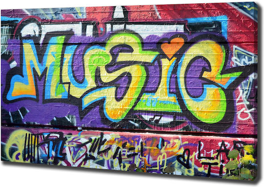 Wall Canvas Painting High Quality Graffiti Print On Wall 100x70 Cm