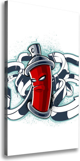 Wall Canvas Painting Emphasis On Quality Detail Graffiti 60x120 Cm