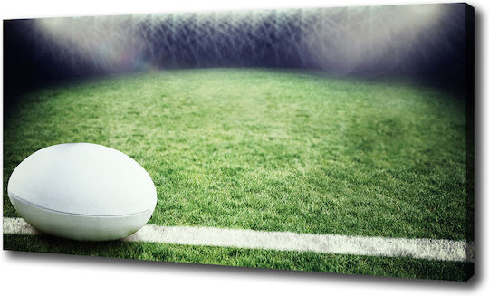 Panou De Perete Pânză Imprimare De Înaltă Calitate Minge De Rugby 100x50 Cm Panou De Perete Pânză Imprimare De Înaltă Calitate Minge De Rugby 100x50 Cm