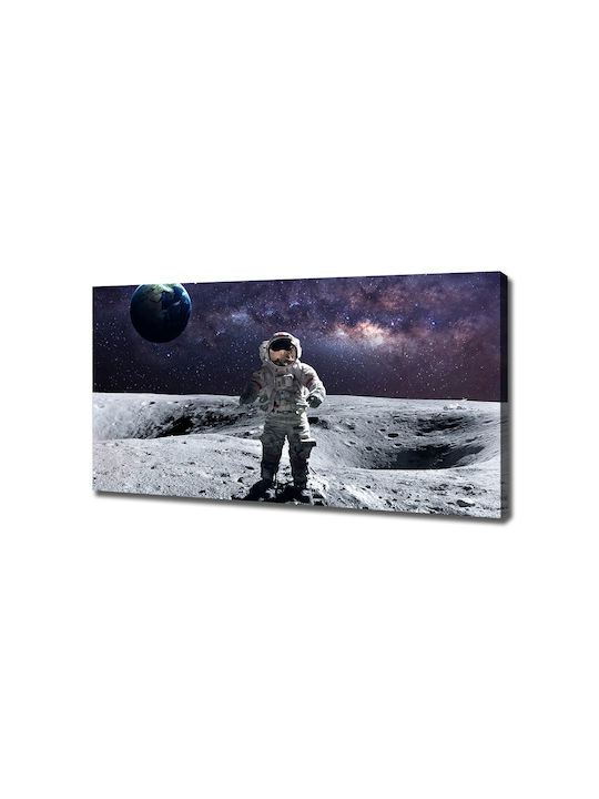 Panou De Perete Pânză Casă Birou Sau Spațiu Profesional Astronaut 120x60 Cm