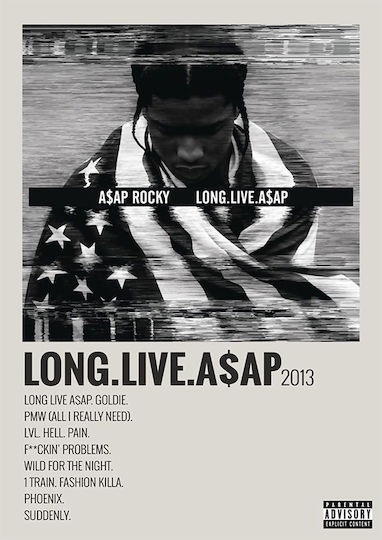 Long.live.a$ap | A$ap Rocky Ξύλινο Long.live.a$ap | A$ap Rocky Ξύλινο