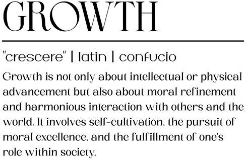 Quote Poster Growth Confucius Pq152 30cm X 40cm Λευκή Ξύλινη Κορνίζα