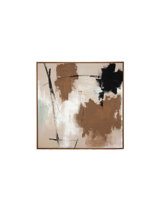 Andrea House Χειροποίητος Πίνακας Ζωγραφικής Abstract Esauira 80x80cm