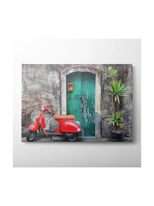 Πίνακας Καμβά Vespa Knv29 30cm X 40cm