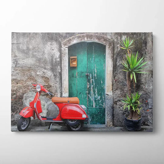 Πίνακας Καμβά Vespa Knv29 65cm X 95cm