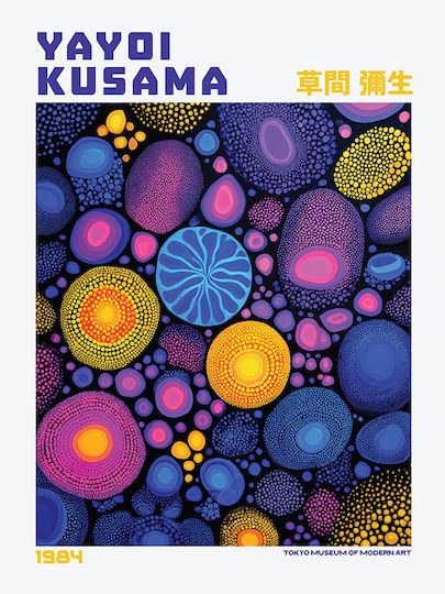 Poster Yayoi Kusama Radiant Dots