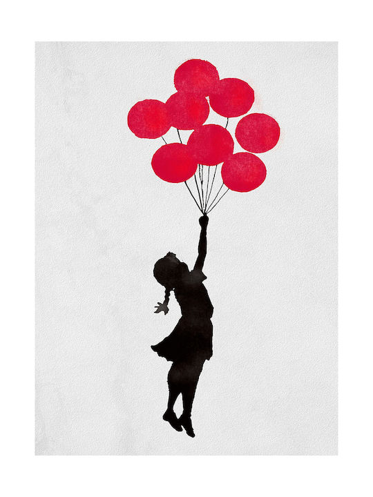 I-gallery Painting Copy of Banksy on Canvas 20x30cm