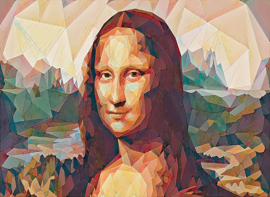 I-gallery Mona Lisa Da Αντίγραφο του Da Vinci σε Καμβά